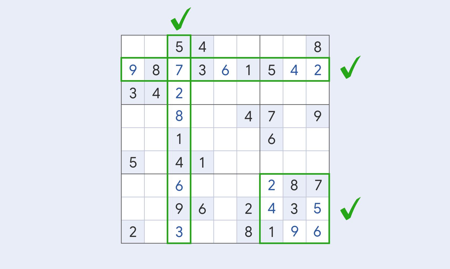 نحوه بازی سودوکوی سخت گام به گام